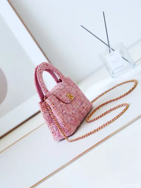 Firstbag Ru NANO BAG-13*19*7cm CHANEL KELLY 0707